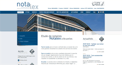 Desktop Screenshot of notalex.be